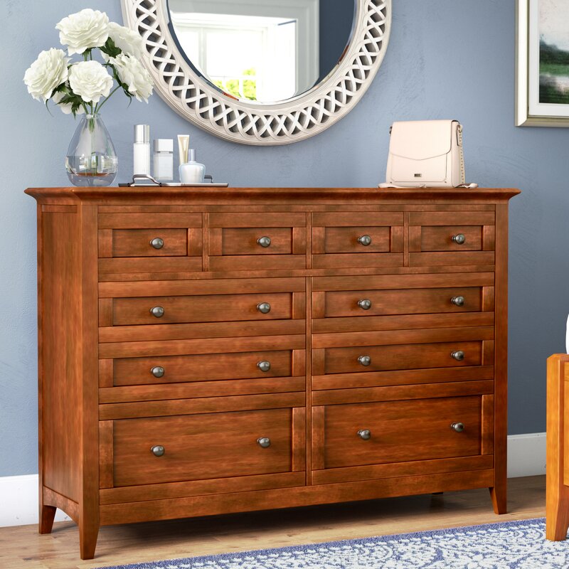 Birch Lane™ Heritage Calila 10 Drawer Double Dresser & Reviews Birch Lane